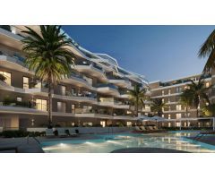 PISO 3 Dorm en FUENGIROLA, TERRAZA, Piscinas Int. Climatizada y Exteriores, SPA, Gym, y mucho más!