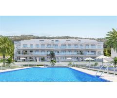 PISO BAJO con jardín 3 Dorm. A ESTRENAR en La Cala de Mijas, piscinas y parques, MAR y GOLF!!