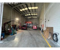 LIDECO TRASPASA Y ALQUILA  NAVE TALLER MECÁNICO FUNCIONANDO !!