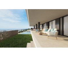 Apartamento de 4 dormitorios vistas panorámicas al mar en Benahavis