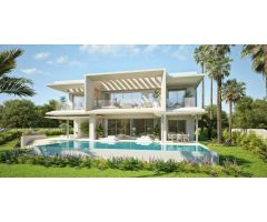 Villa independiente con 5 dormitorios vistas al mar en Marbella