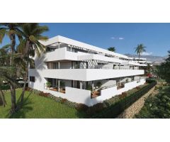 Apartamento de 3 dormitorios en residencial con vistas mar en Casares Costa