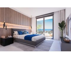 Apartamento de 3 dormitorios con vistas al mar en Marbella