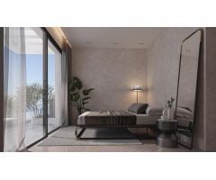 Ático de 3 dormitorios con solarium, vistas al mar en Estepona.