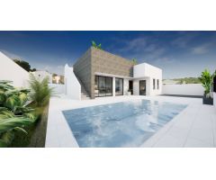 Impresionante chalet independiente de 3 dormitorios de nueva construcción con piscina privada en Piñ