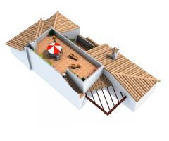 Villa independiente tradicional de 3 dormitorios de nueva construcción con piscina privada en Ciudad