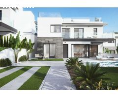 Tentadora villa independiente de 3 dormitorios de nueva construcción con piscina privada en San Migu