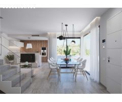 Tentadora villa independiente de 3 dormitorios de nueva construcción con piscina privada en San Migu