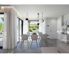 Tentadora villa independiente de 3 dormitorios de nueva construcción con piscina privada en San Migu