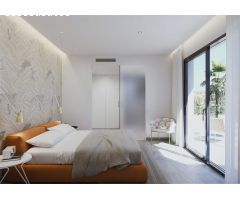 Tentadora villa independiente de 3 dormitorios de nueva construcción con piscina privada en San Migu