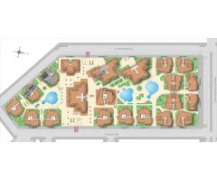 Apartamento nuevo de 2 dormitorios de estilo mediterráneo con piscina comunitaria en Los Alcázares