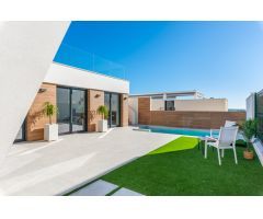 Elegante villa independiente de 3 dormitorios de nueva construcción con piscina privada en Benijofar