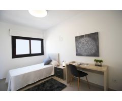 Exclusivo bungalow de nueva construcción superior o inferior de 2 dormitorios con piscina comunitari