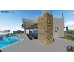 Fabuloso chalet independiente de nueva construcción con piscina privada en Lo Pepin, Ciudad Quesada