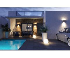 Precioso edificio nuevo adosados de 2 dormitorios con piscina privada en Formentera del Segura