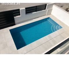 Impresionante villa independiente de 3 dormitorios de nueva construcción con piscina privada en Beni