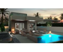 Increíble nueva construcción moderna villa independiente de 3 dormitorios con piscina privada en Ciu