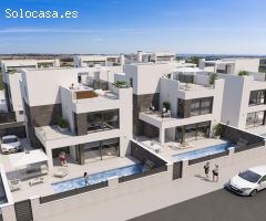 Sobresaliente nueva construcción villas unifamiliares de 4 dormitorios con piscina privada en Punta 