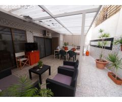 MAGNIFICO PISO EN ALICANTE CON AMPLIA TERRAZA  Y PATIO INTERIOR