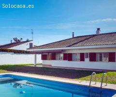 ???? EXCLUSIVO CHALET INDEPENDIENTE EN EL CORAZÓN DE ESPARTINAS (SEVILLA) ?