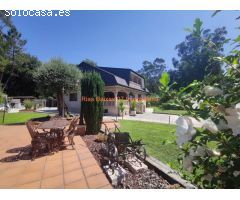REF 2914 CHALET 5 DORM. CON JARDÍN Y PISCINA MUY PRÓXIMO MONDARIZ BALNEARIO ( PONTEAREAS )