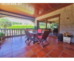 REF 2914 CHALET 5 DORM. CON JARDÍN Y PISCINA MUY PRÓXIMO MONDARIZ BALNEARIO ( PONTEAREAS )