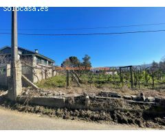 REF 2942 SOLAR 1446m2  LLANO Y SOLEADO CON GARAJE Y AGUA ZONA TORNEIROS ( O PORRIÑO )