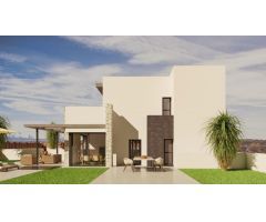 VILLA DE LUJO DE 3 DORMITORIOS CON PISCINA PRIVADA - ZONA LOS BALCONES, TORREVIEJA-