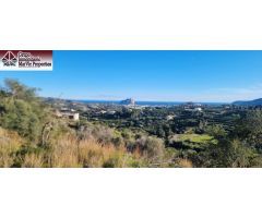 ¡Terreno para Construir con Vistas al Mar y Peñón de Ifach en Benissa – Oportunidad Única!