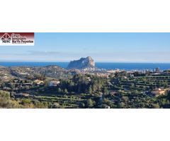 ¡Terreno para Construir con Vistas al Mar y Peñón de Ifach en Benissa – Oportunidad Única!
