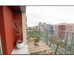 Alquiler: ático triplex de lujo 3D con garaje y terraza en Sant Pau, Valencia