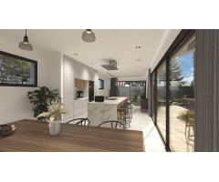 NUEVO PROYECTO DE VIVIENDAS ADOSADAS EN ALMORADI CON PROPIA PISCINA, 3 HABITACIONES, 3 BAÑOS