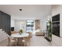 VILLA EN SAN PEDRO DEL PINATAR. 3 DORM. 2 BAÑOS, PROPIA PISCINA, TERAZZA, SOLARIUM