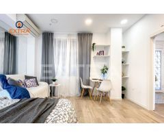 Loft-estudio de 35m2 útiles a pie de calle, en una sola planta, a 100 m. de Avda. General Perón