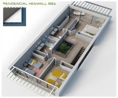 RESIDENCIAL HESWALL B[amp;]S  -  4 VIVIENDAS ADOSADAS Y 4 PAREADAS EN LA ZONA DEL BOVALAR EN ROCAFOR
