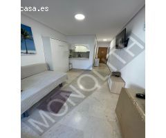 Estudio en PRIMERA LINEA DE LA PLAYA de Los Locos en Torrevieja