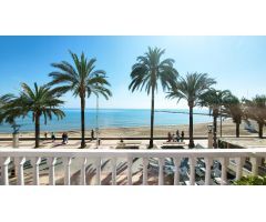 Maravilloso chalet en primera linea de la playa en Campello