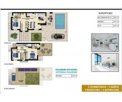 VILLAS DE OBRA NUEVA EN VISTABELA GOLF RESORT EN ORIHUELA COSTA