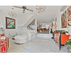 Exclusiva casa adosada con vistas al golf y al mar en Mijas Golf