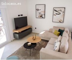 Villas de 3 dormitorios y 2 baños vistas tanto a la montaña como al campo de golf y al mar Finestrat
