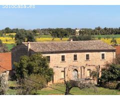 Única finca semireformada con vistas a la Serra de Tramuntana cerca de Palma
