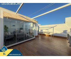 Ulpiano! Lujoso atico  + Amplia terraza y enorme solarium privado con vistas panorámicas al mar