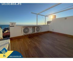 Ulpiano! Lujoso atico  + Amplia terraza y enorme solarium privado con vistas panorámicas al mar