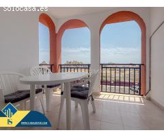 Espectacular apartamento con amplia terraza y vistas al mar + Bellísima piscina comunitaria