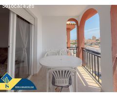 Espectacular apartamento con amplia terraza y vistas al mar + Bellísima piscina comunitaria