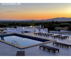 Gran Villa con piscina y cancha de tenis en SA CABANETA - MA