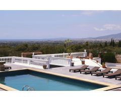 Gran Villa con piscina y cancha de tenis en SA CABANETA - MA