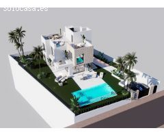 Villas de obra nueva situados en Balcon de Finestrat