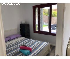 Casa con jardin  piscina en alquiler en Vallpineda.Sitges