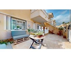 Apartamento con terraza en planta baja